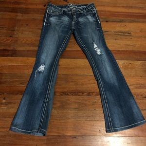 Rue21 Distressed Jeans Sz 5/6